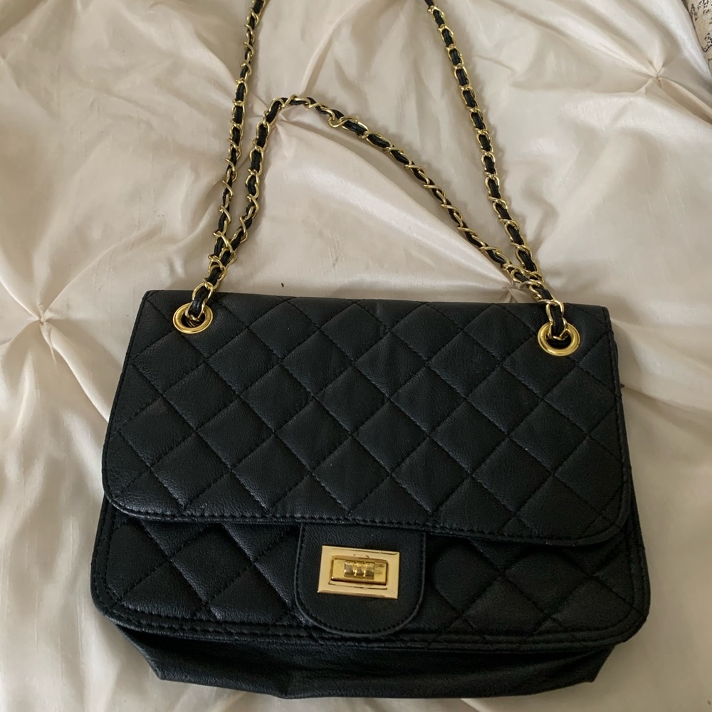 Small purse with chain strap